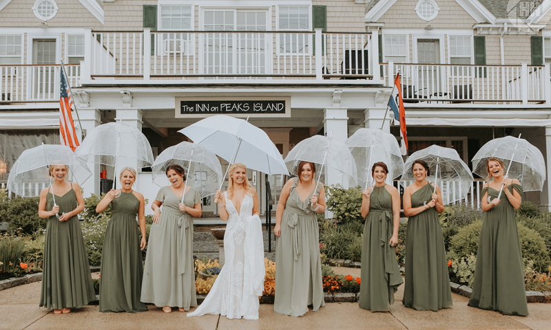 Wedding at Inn on Peaks Island. Photo Credit: Double H Photography Wedding at Inn on Peaks Island. Photo Credit: Double H Photography