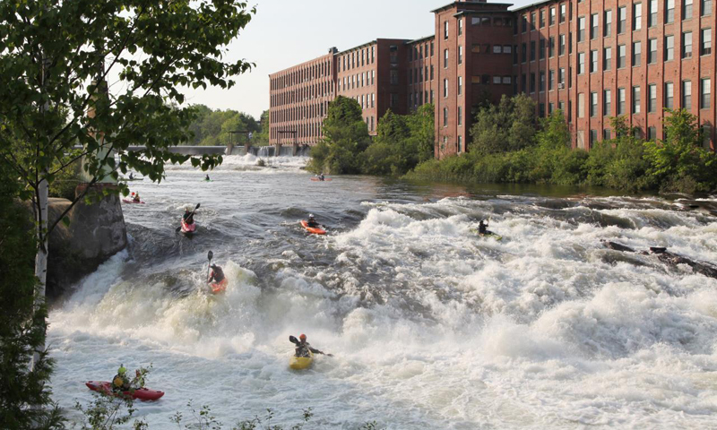 Kayaking. Photo Provided by Discover Downtown Westbrook Kayaking. Photo Provided by Discover Downtown Westbrook