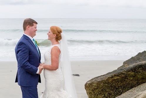 Couple on Beach. Photo credited to Rene Roy Photography Photo credited to Rene Roy Photography