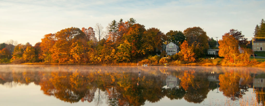 Fall Foliage Over River, Photo Credit: Chris Lawrence Fall Foliage Over River, Photo Credit: Chris Lawrence