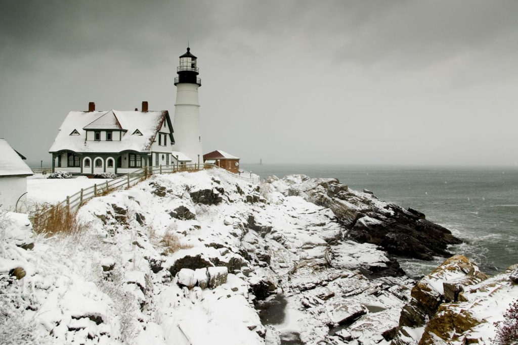 Portland Head Light Winter, Photo Courtesy of CFW Photography Portland Head Light Winter, Photo Courtesy of CFW Photography