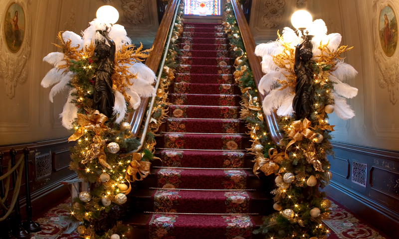 Victoria Mansion Red Staircase, Photo Courtesy of CFW Photography Victoria Mansion Red Staircase, Photo Courtesy of CFW Photography