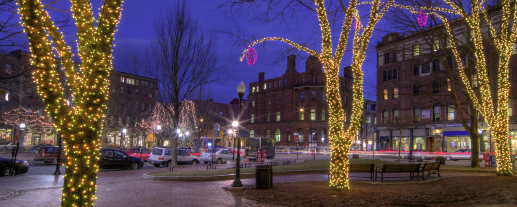 Portland Lit-Up During Winter, Photo Credit: Cynthia Farr Weinfeld Portland Lit-Up During Winter, Photo Credit: Cynthia Farr Weinfeld