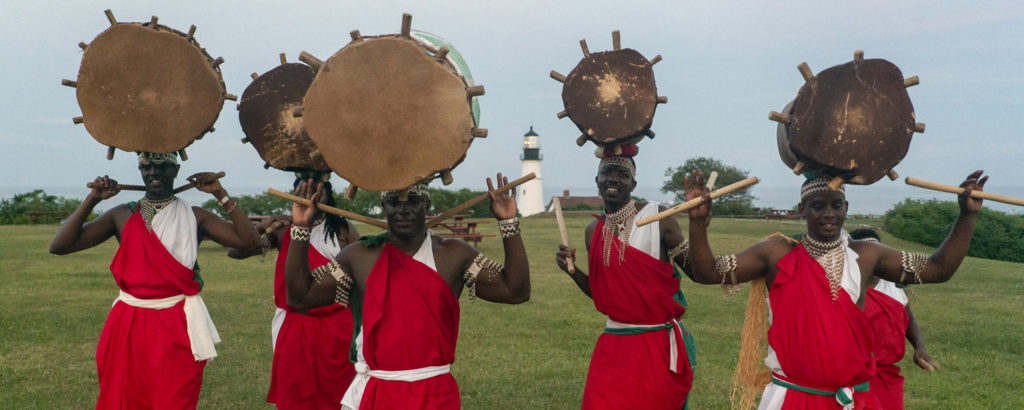 Burundi Drummers Balancing Drums on Their Heads, Photo Courtesy of Visit Portland / GLP Films Burundi Drummers Balancing Drums on Their Heads, Photo Courtesy of Visit Portland / GLP Films