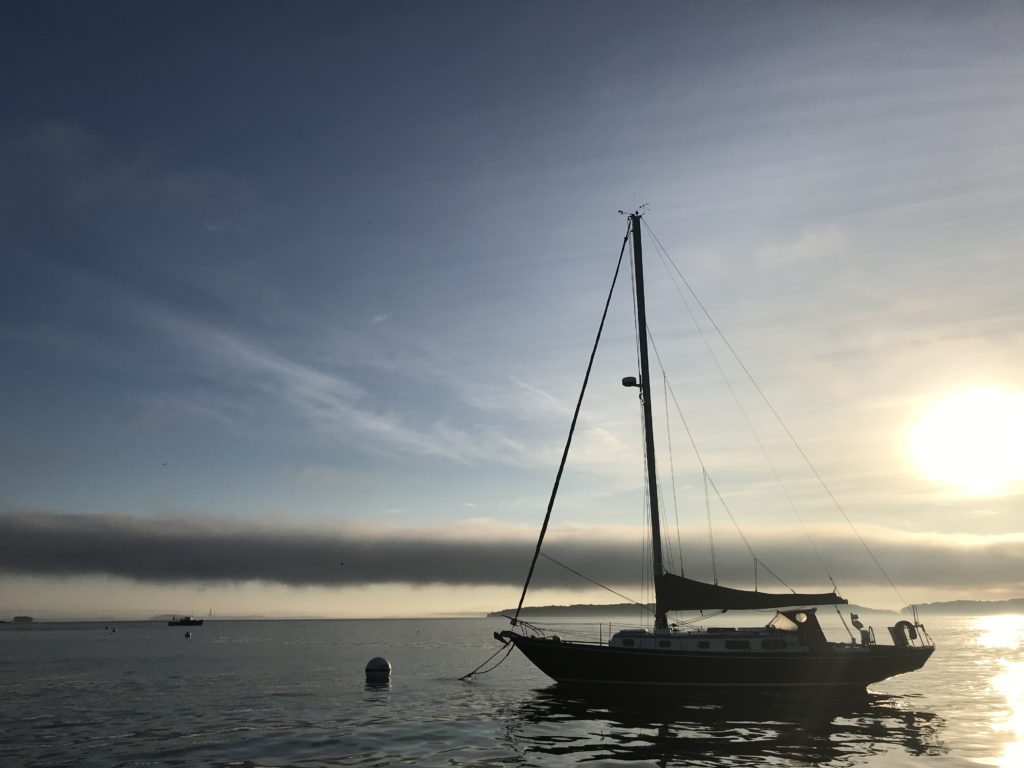 Sailboat on Casco Bay in Mist, Photo Courtesy of Visit Portland / GLP Films Sailboat on Casco Bay in Mist, Photo Courtesy of Visit Portland / GLP Films