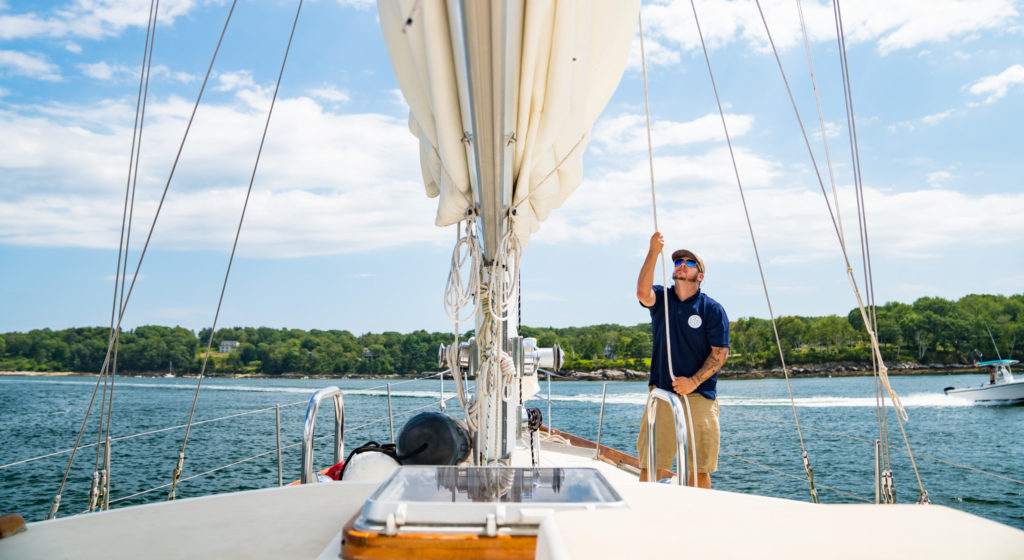 Calendar Islands Sailing Co. Casting Sail, Photo Courtesy of Kirsten Alana / GLP Films Calendar Islands Sailing Co. Casting Sail, Photo Courtesy of Kirsten Alana / GLP Films