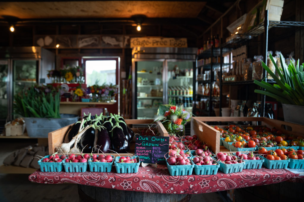 Farm Gift Shop in Freeport with Local Produce, Photo Courtesy of Kirsten Alana / GLP Films Farm Gift Shop in Freeport with Local Produce, Photo Courtesy of Kirsten Alana / GLP Films