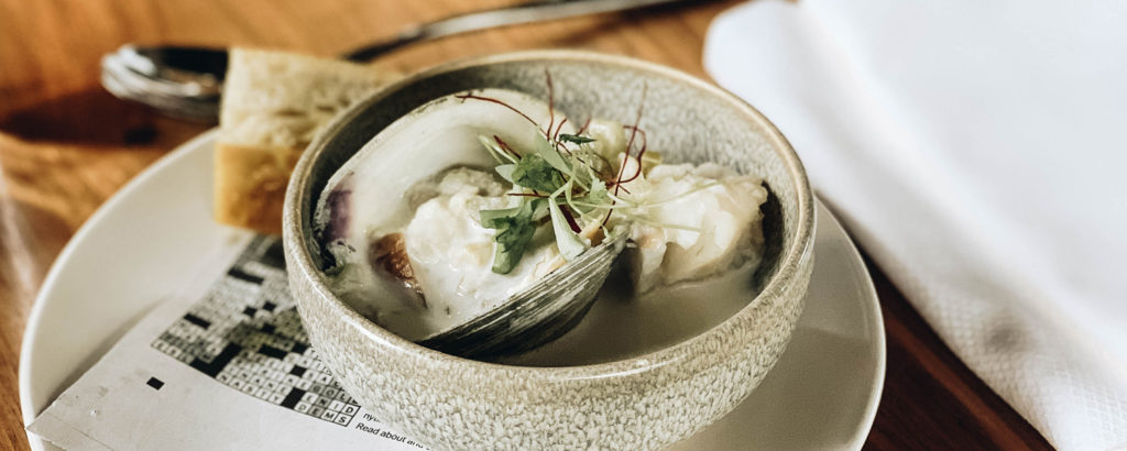 Seafood Chowder on Food Tour in Portland, Photo Courtesy of Bucketlist Journey / GLP Films Seafood Chowder on Food Tour in Portland, Photo Courtesy of Bucketlist Journey / GLP Films