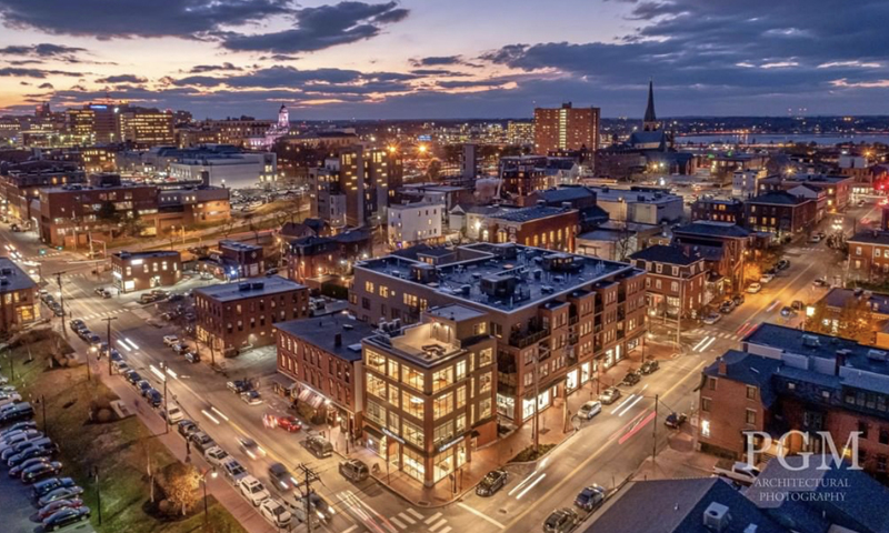 Portland Cityscape at Night, Photo Credit: Peter G. Morneau Portland Cityscape at Night, Photo Credit: Peter G. Morneau