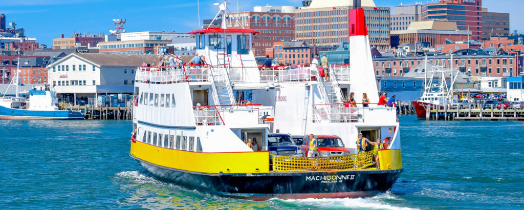 Casco Bay Lines Ferry Out on the Water, Photo Credit: Peter G. Morneau Casco Bay Lines Ferry Out on the Water, Photo Credit: Peter G. Morneau