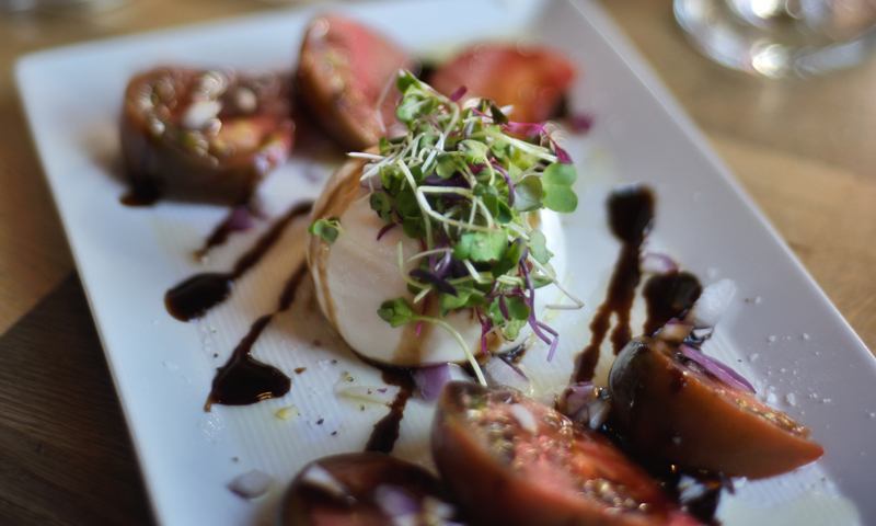 Caprese Platter at Dimillos, Photo Credit: Capshore Photography Caprese Platter at Dimillos, Photo Credit: Capshore Photography