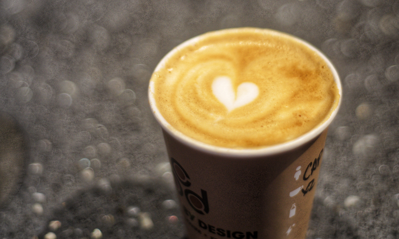 Coffee By Design Heart Design in Foam, Photo Credit: Capshore Photography Coffee By Design Heart Design in Foam, Photo Credit: Capshore Photography