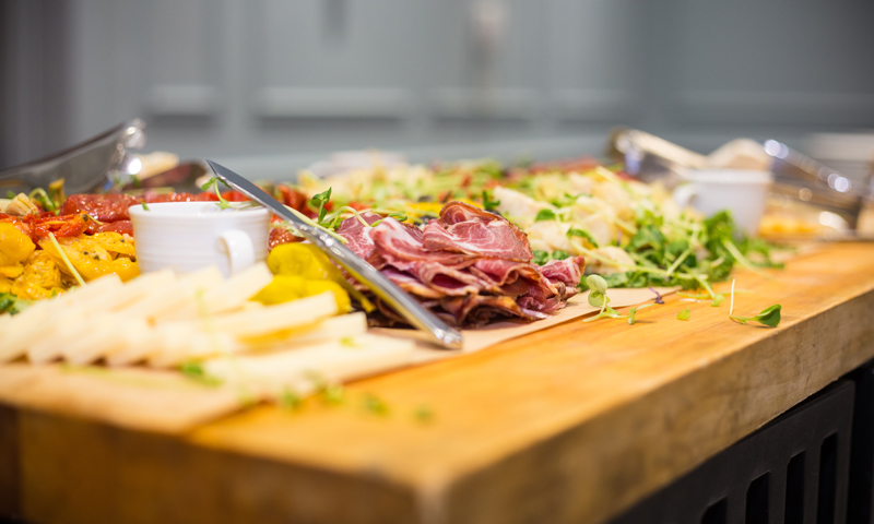 Meat and Cheese Board at Event, Photo Credit: Focus Photography Meat and Cheese Board at Event, Photo Credit: Focus Photography