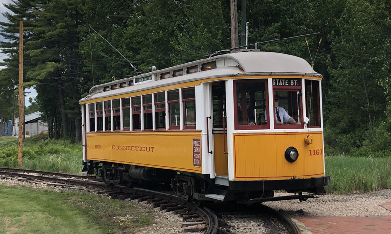 Connecticut 1160. Photo credit to Seashore Trolley Museum Connecticut 1160. Photo credit to Seashore Trolley Museum