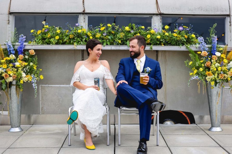 Bayside Bowl Wedding, Photo Provided by Elizabeth Joyce / Credit: @yeahbudphoto Bayside Bowl Wedding, Photo Provided by Elizabeth Joyce / Credit: @yeahbudphoto