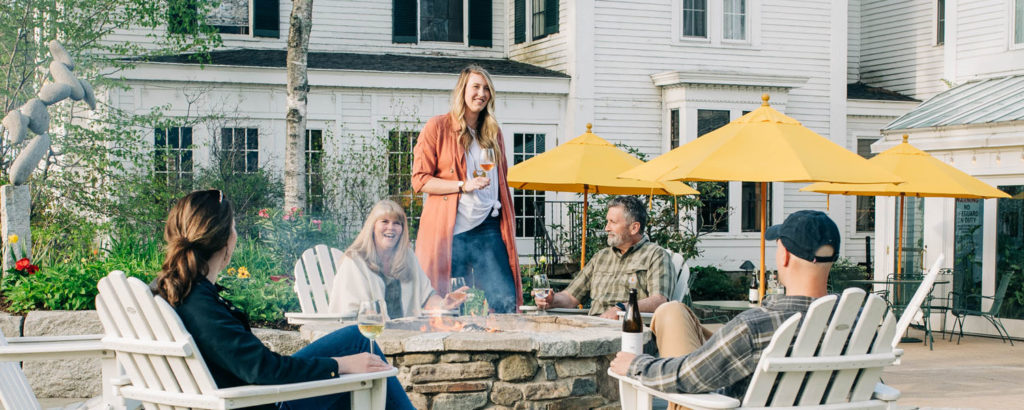 Drinks by Firepit. Photo Credit: Sharyn Peavey Photo Drinks by Firepit. Photo Credit: Sharyn Peavey Photo