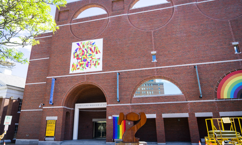 Exterior of Portland Museum of Art. Photo Credit: Capshore Photography Exterior of Portland Museum of Art. Photo Credit: Capshore Photography