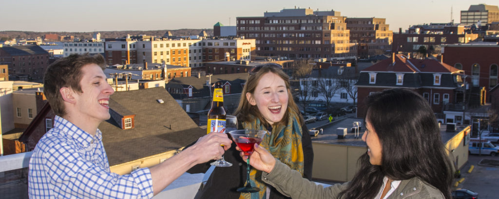 Friends at Rooftop Bar, Photo Credit: CFW Photography Friends at Rooftop Bar, Photo Credit: CFW Photography