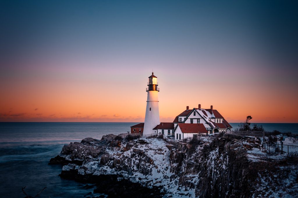 Portland Head Light Sunset, Photo Credits: Catherine Cote Portland Head Light Sunset, Photo Credits: Catherine Cote