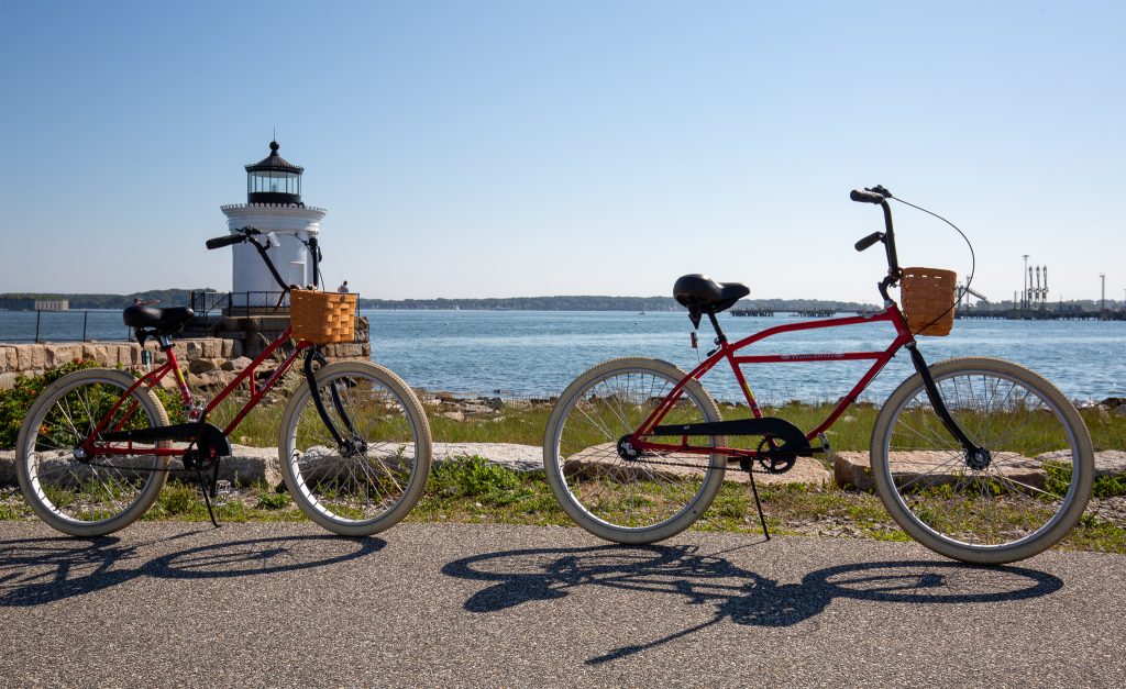 Lighthouse Bikes, Photo Credits: Serena Folding Lighthouse Bikes, Photo Credits: Serena Folding