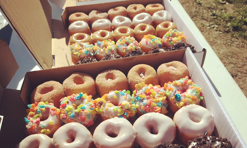 Donut Assortment. Photo Credit: Eighty8 Donuts Donut Assortment. Photo Credit: Eighty 8 Donuts