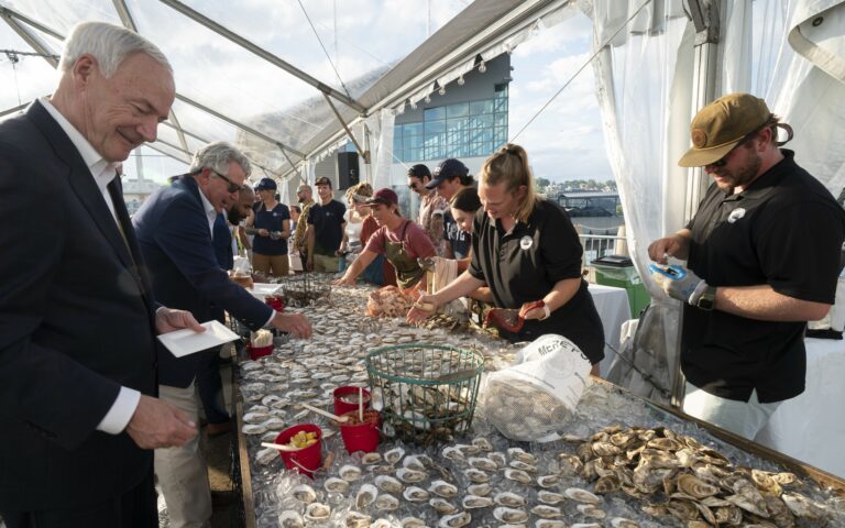 Oysters at event, Photo Credit: Ian Wagreich Photography Oysters at event, Photo Credit: Ian Wagreich Photography