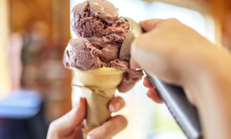 Ice cream, Photo credit: Lone Spruce Creative, courtesy of Maine Office of Tourism Ice cream, Photo credit: Lone Spruce Creative, courtesy of Maine Office of Tourism