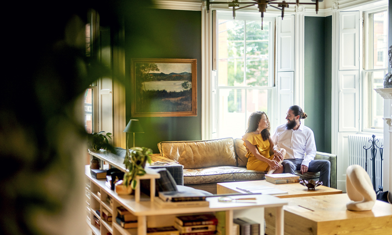 Couple Sitting, Photo credit: Lone Spruce Creative, courtesy of Maine Office of Tourism Couple Sitting, Photo credit: Lone Spruce Creative, courtesy of Maine Office of Tourism