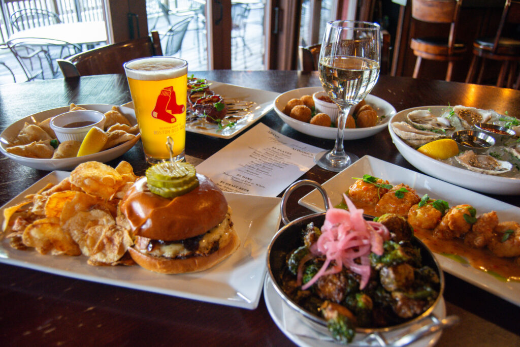 Meal at Boone's. Photo Credit: Visit Portland
