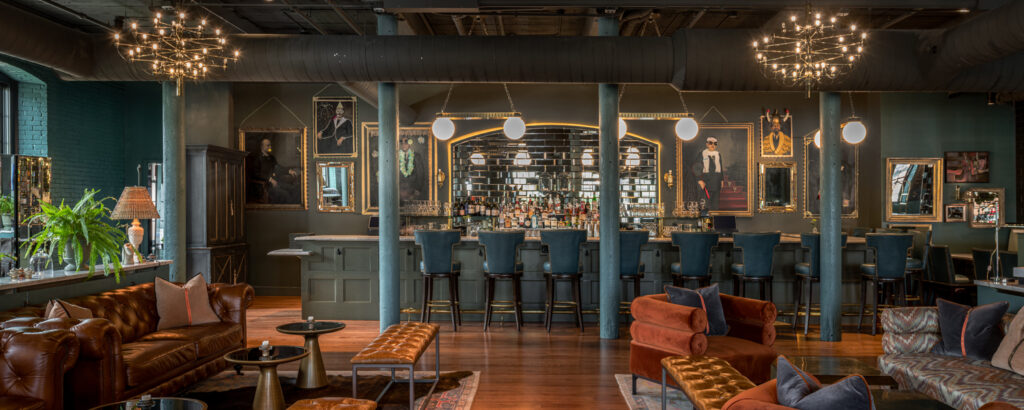The Lincoln Hotel bar, Photo Credit: PGM Photography The Lincoln Hotel bar, Photo Credit: PGM Photography