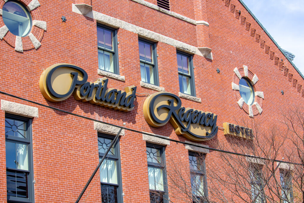 Portland Regency Hotel + Spa Exterior. Photo Credit: Serena Folding