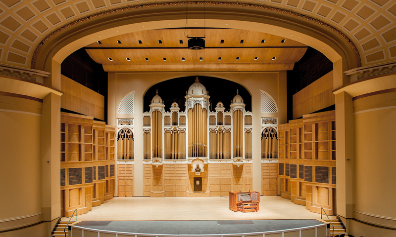 Kotzschmar Organ at Merrill Auditorium. Photo Credit: Friends of Kotzschmar Organ Kotzschmar Organ at Merrill Auditorium. Photo Credit: Friends of Kotzschmar Organ