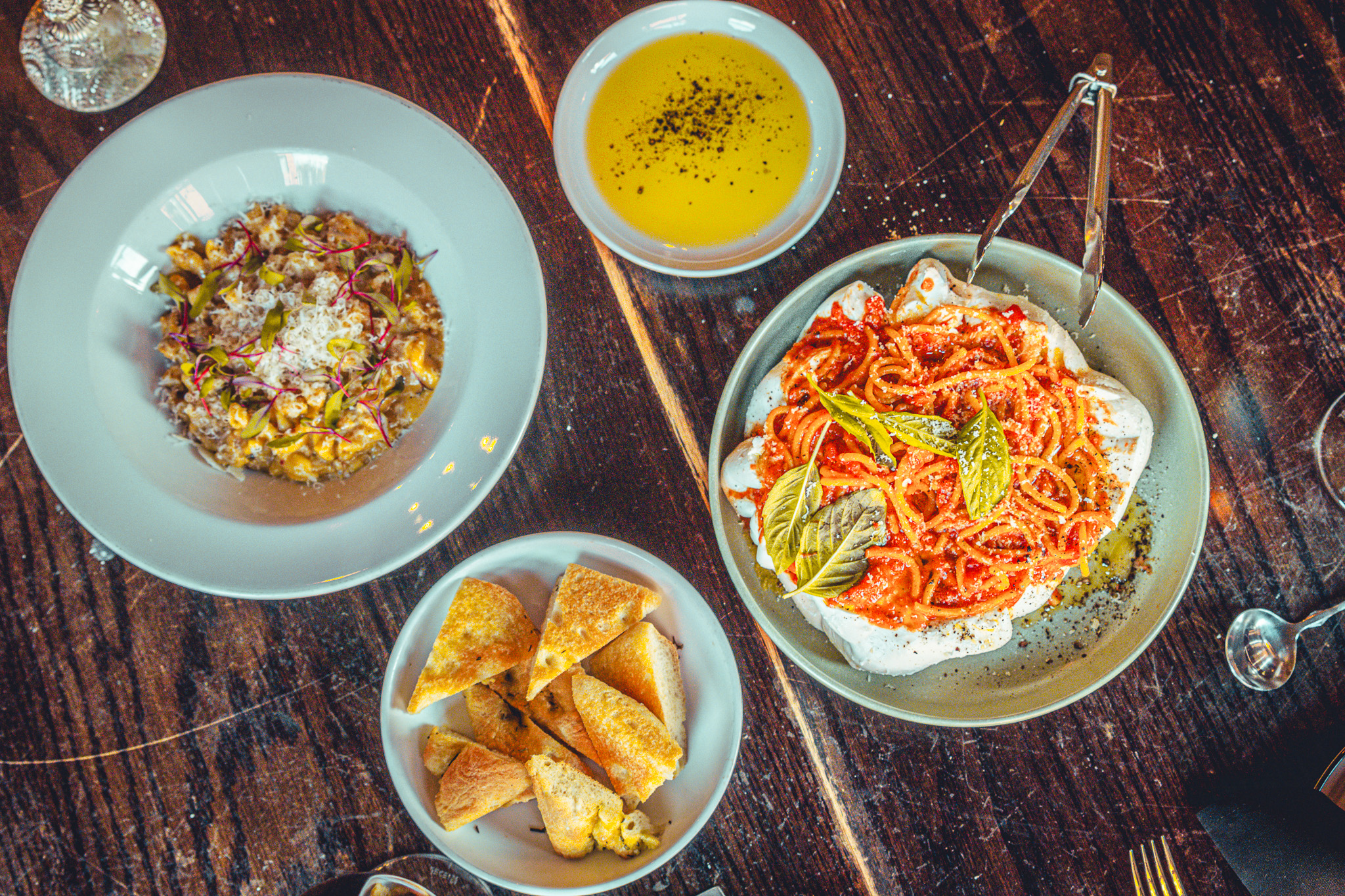 Dining at Roma. Photo Credit: Northern Attitude Creative Dining at Roma. Photo Credit: Northern Attitude Creative