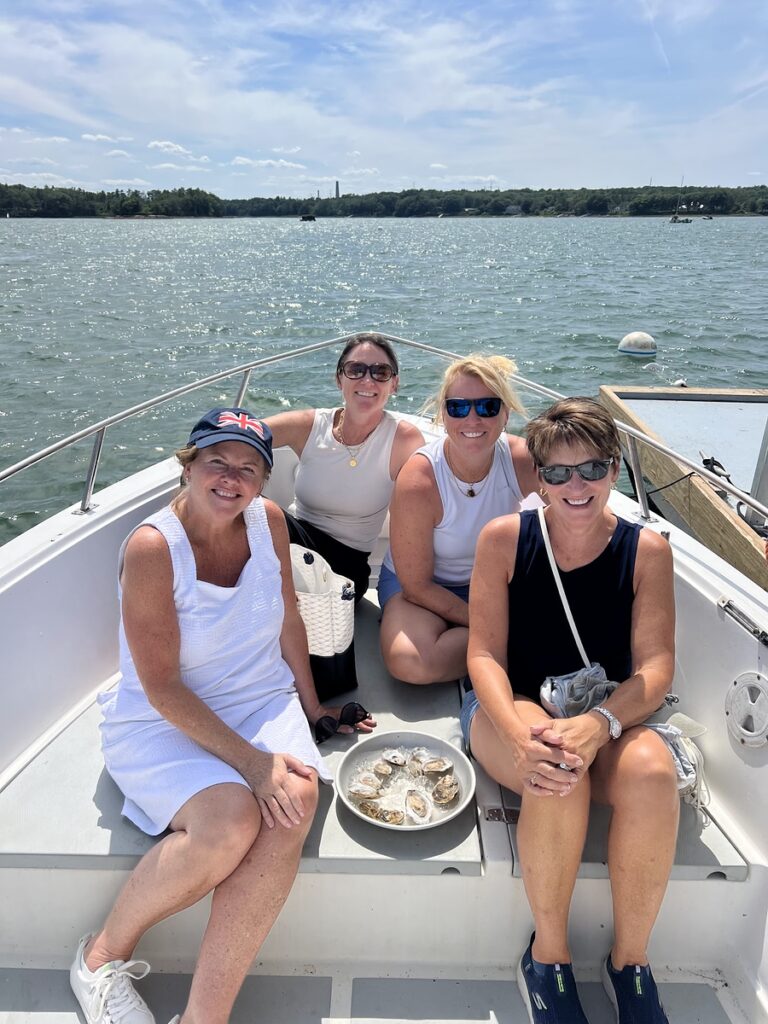 Oyster Tasting with Nauti Sisters Sea Farm. Photo Credit: Alicia Gaiero Oyster Tasting with Nauti Sisters Sea Farm. Photo Credit: Alicia Gaiero